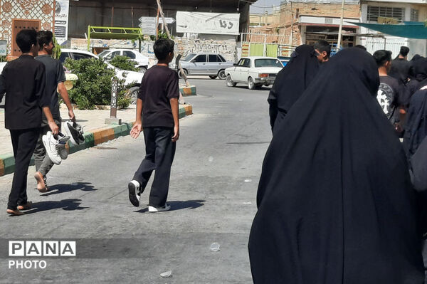 گام‌های عاشقی جاماندگان اربعین از صغاد تا حرم امامزادگان بهمن