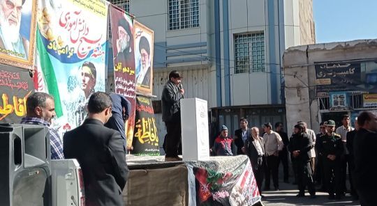  راهپیمایی سیزده آبان در شهرستان خلیل آباد