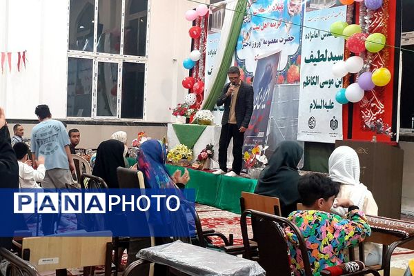 برگزاری جشن به مناسبت ولادت حضرت معصومه(س) در امام زاده لطیف نسیم‌شهر