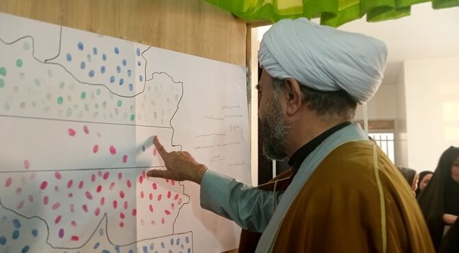 طعم رمضان در افطاری به یادماندنی دانش‌آموزان آموزشگاه حجاب در درگزین