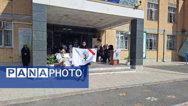 یک روز ورزشی در دبیرستان معراج تبریز