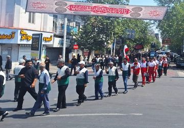 سوگواره‌ شهادت امام رضا(ع) در قائمشهر