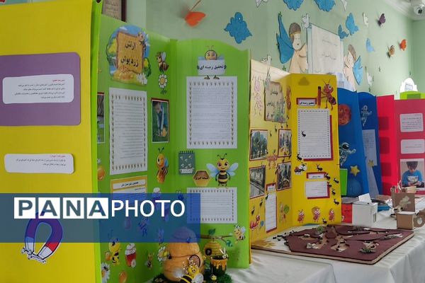 دستاوردهای خلاقانه دانش‌آموزی در دبستان پسرانه پانزده خرداد شهرری