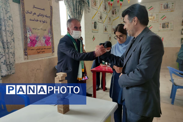 برگزاری مسابقات بازی فکری رشته جنگا ناحیه 4 شیراز