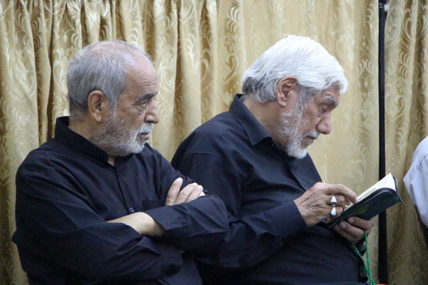 مراسم روضه اباعبدالله حسین (ع) در دفتر نماینده ولی فقیه یزد