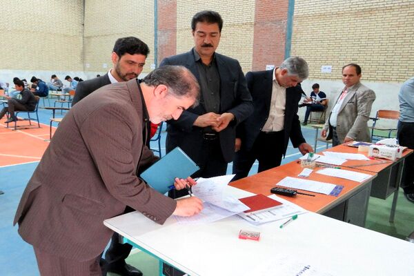 بازدیدهای ستادی از حوزه‌های برگزاری امتحانات نهایی در شهرستان فاروج 
