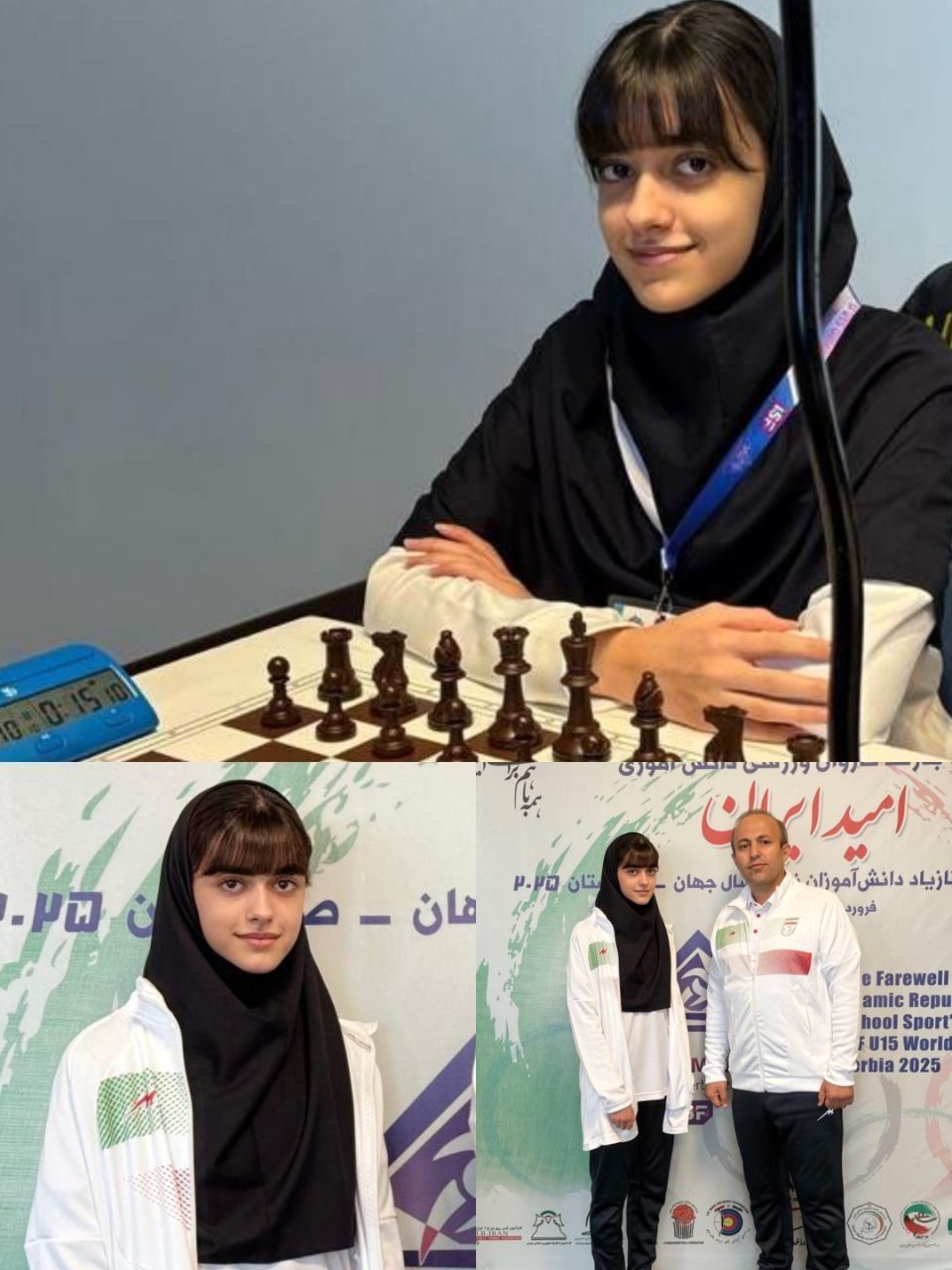 افتخارآفرینی روشا اکبری در ژیمنازیاد ۲۰۲۵