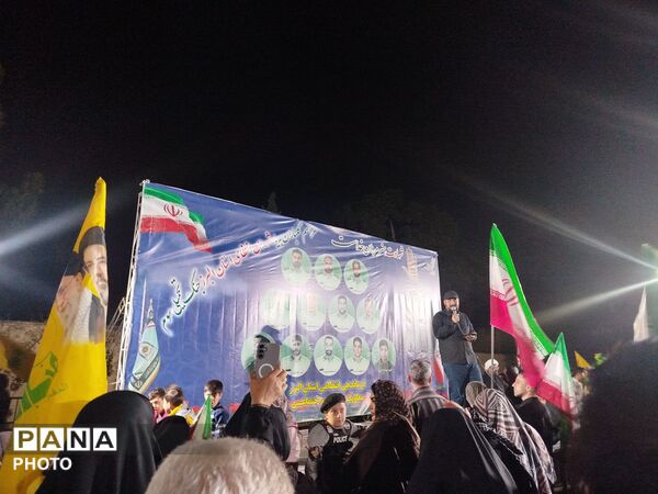 مراسم چهلم شهادت نیروهای یگان امداد در مقتل این شهیدان