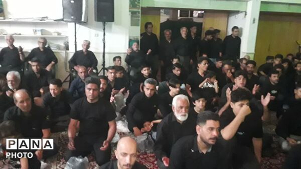 طنین نوای عاشورا در تکیه‌ها و هیئت‌های روستای فدافن