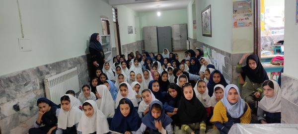 جشن روز معلم در مدرسه شهید احمد خاقانی شیروان