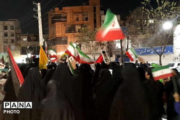وداع با پیکر شهدا و تجمع ضد صهیونیسمی در شهرری