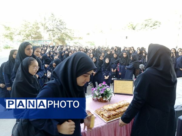 زنگ مهر، آغاز بهار تعلیم و تربیت در دبیرستان شهید هاشمی نژاد نیشابور