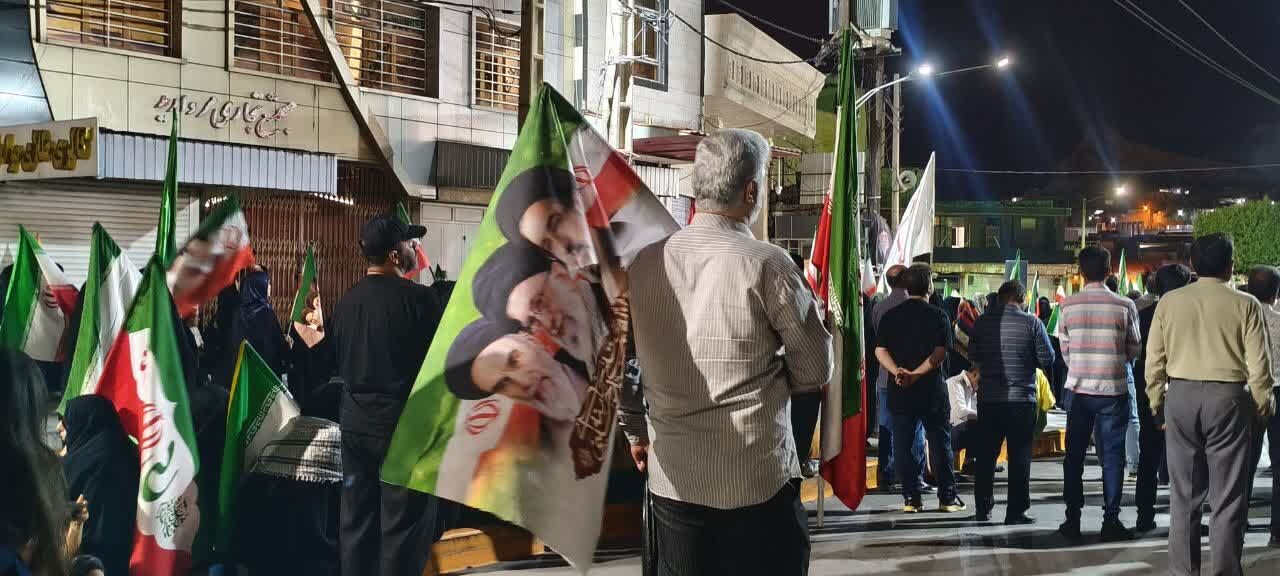 تجمعات شبانه شهروندان در گچساران