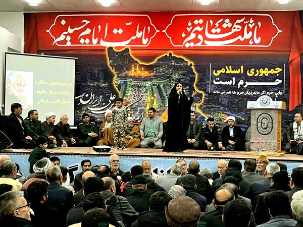 مراسم پنجمین سالگرد شهادت سردار سلیمانی در ناحیه سپاه سملقان