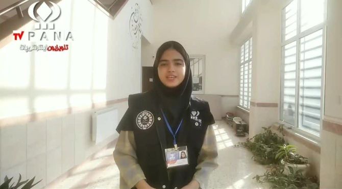 آیین تشییع و تکریم پیکر شهید محمدهاشم سلطانی در هنرستان 22 بهمن