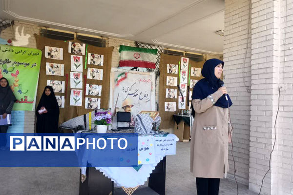 گام‌های استوار، آینده‌ای روشن: جشن آغاز سال تحصیلی در دبیرستان شاهد ام ابیها آباده