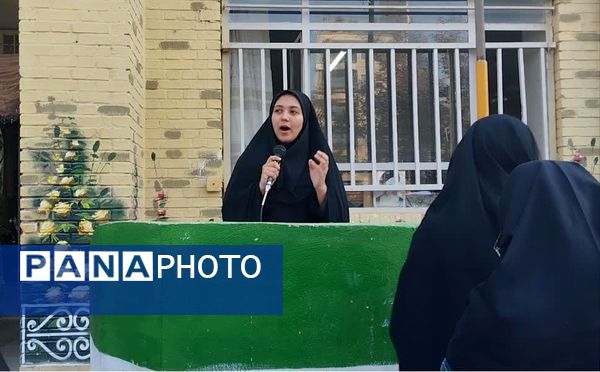 آیین بازگشایی مدارس در مدرسه ازرم مشهد 