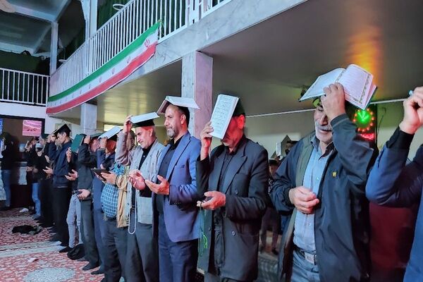 احیای شب قدر در شهر بار نیشابور