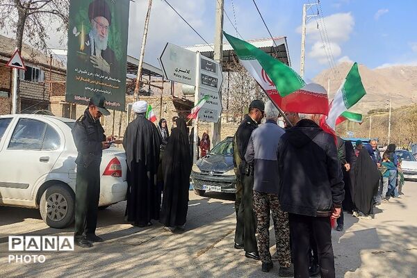 مراسم راهپیمایی اربعین شهادت قائد امت در شهر بار نیشابور-۱