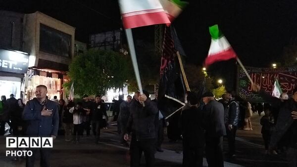 هیئت روستای زروند در چهل و ششمین شب از اجتماعات مردمی نیشابور 