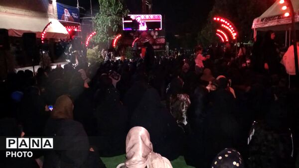 عزاداری مردم غیور یاسوج در هیئت مرتضی باب