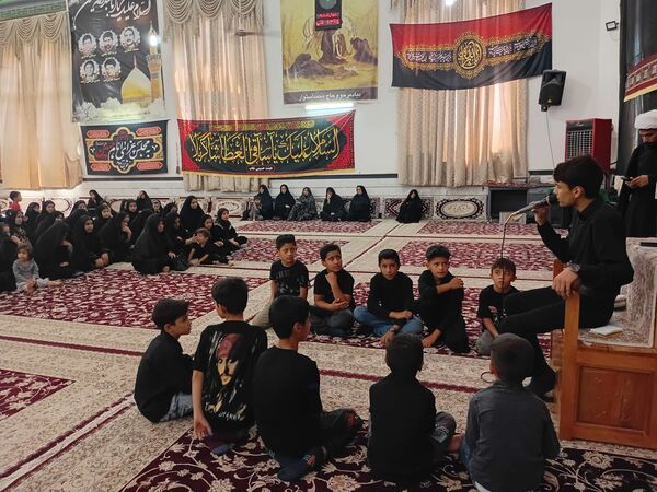 مراسم سوگواری به مناسبت شهادت حضرت رقیه(س) در خلیل آباد