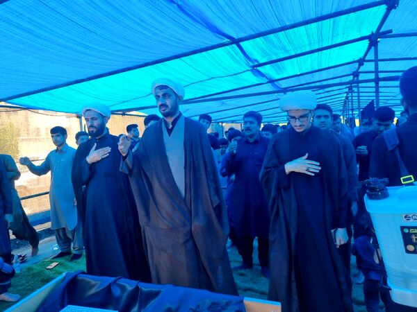 مراسم عاشورای حسینی در شهرستان قلعه‌گنج