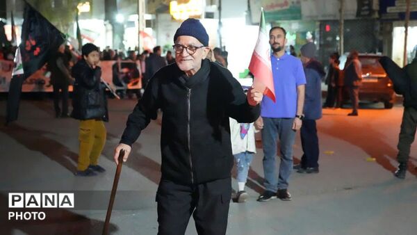 بیست و چهارمین شب خروش مردم کمال‌شهر در سوگ شهادت امام خامنه‌ای و اعلام بیعت با رهبری