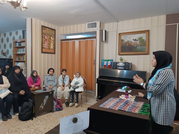  آخرین جلسه آموزش تکمیلی خبرنگاری دانش آموزان ناحیه ۳