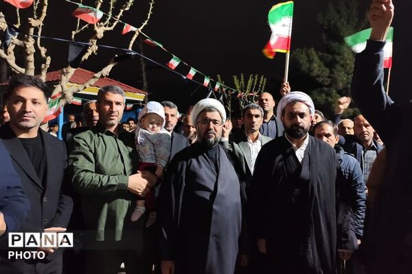 تجمع مردمی شهر صباشهر برای بیعت با رهبری 