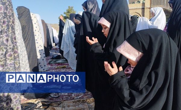  نماز عید سعید فطر در جوار شهدای شهر بار