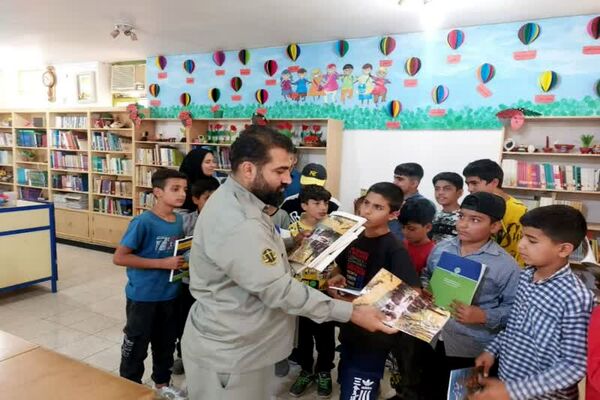 برگزاری ایستگاه نقاشی در کانون پرورش فکری شهرستان باشت