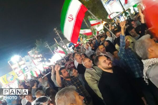 اجتماع باشکوه مردم اندیشه در فاز یک