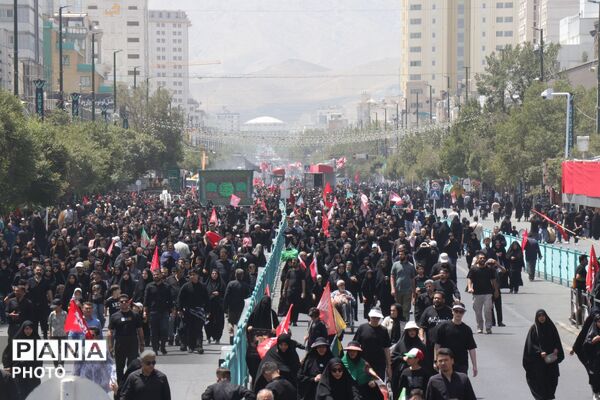نبض اربعین در مشهد تپید؛ اجتماع باشکوه جاماندگان حسینی