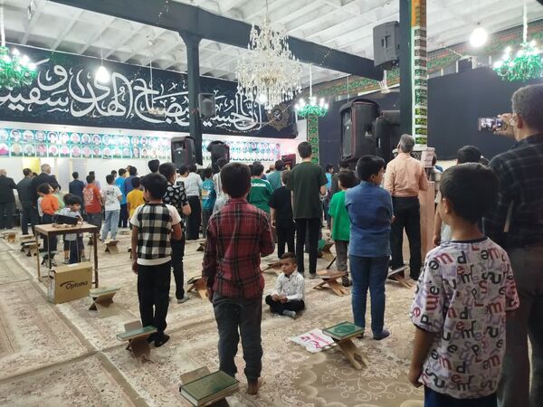 افتتاحیه جلسه قرآنی شهدای فدافن 