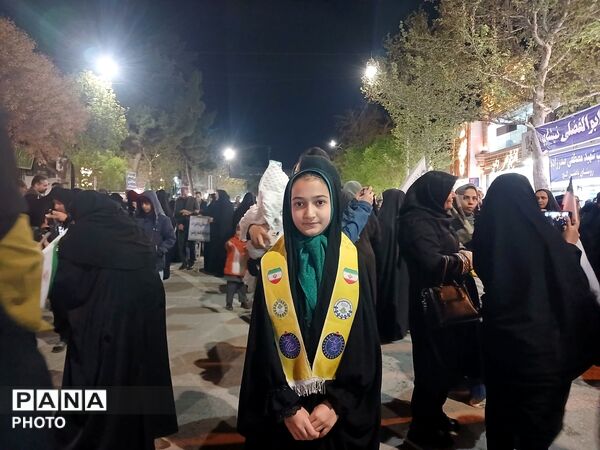 آیین چهلمین روز شهادت امام خامنه‌ای، میهمان دیار کهن نیشابور
