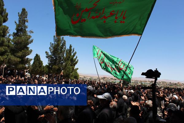 مراسم عزاداری عاشورای حسینی در شهر درق