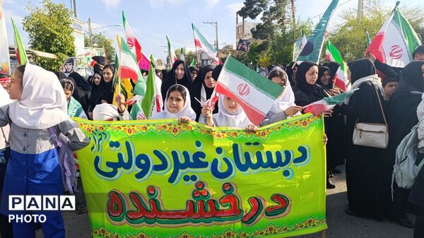 حضور پرشورو حماسی  جان فدایان در شهرستان پلدختر 