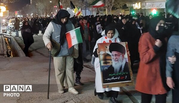 خروش انقلابی مردم ولایتمدار شیروان 