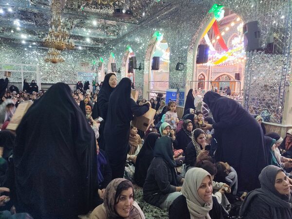 جشن باشکوه ولادت حضرت فاطمه زهرا (س) و روز مادر در نیشابور در تکیه ابوالفضلی