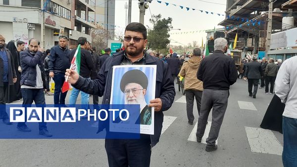 سنگ تمام مردم کرج در راهپیمایی روز قدس 