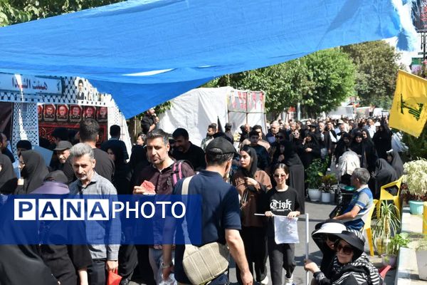 مراسم آیینی جاماندگان اربعین حسینی در پایتخت