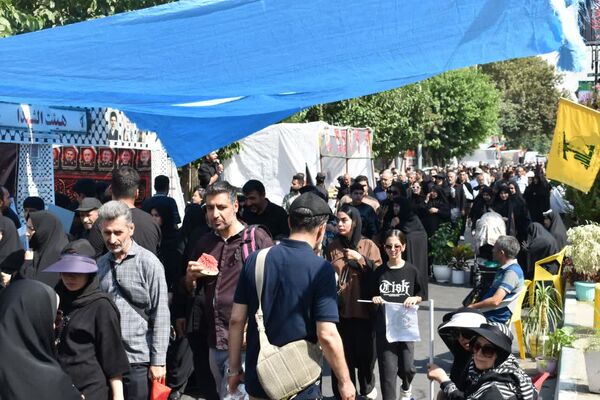 مراسم آیینی جاماندگان اربعین حسینی در پایتخت