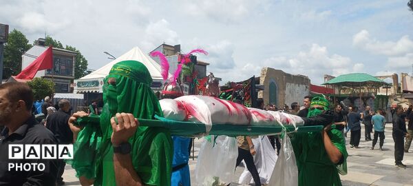 مراسم باشکوه  عاشورای حسینی در حرم سید جلال الدین اشرف