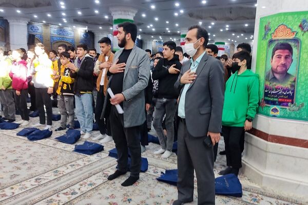 جشن تکلیف دانش‌آموزان پسر منطقه کهریزک 