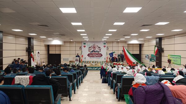 مراسم گرامیداشت شهادت سردار سلیمانی در زنجان 