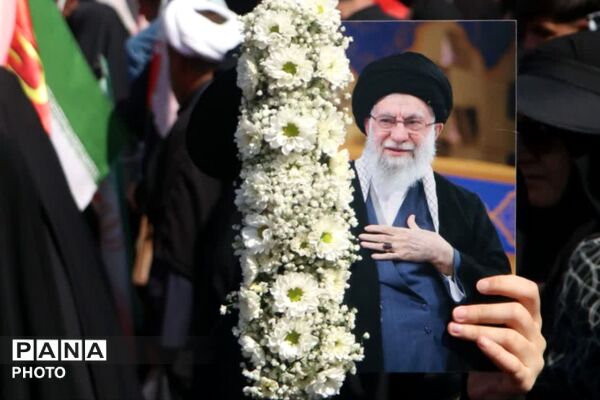 تهران از لنز دوربین خبرنگاران پانا شهرستان قدس در سوگ رهبر شهید انقلاب