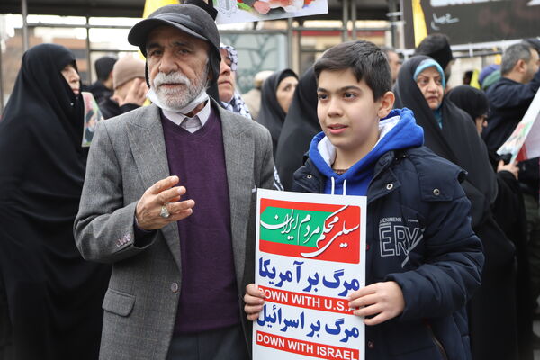 راهپیمایی باشکوه ۲۲ بهمن در قاب تصویر