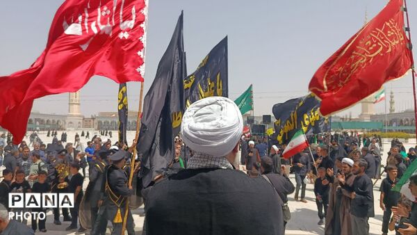 عزاداری سالروز شهادت امام حسن عسگری(ع) در مسجد جمکران