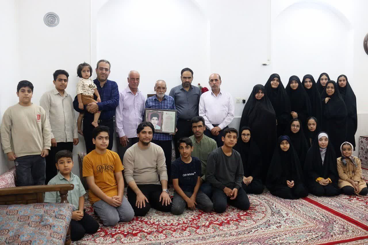 دیدار خبرنگاران پانا با خانواده شهدا